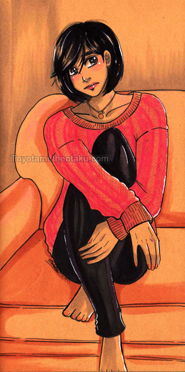 A moment on the couch.