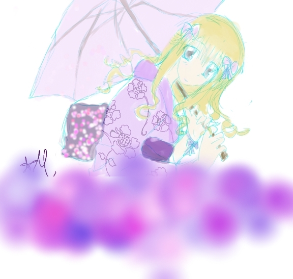 OMG IT ISH A KIMONO GIRL!