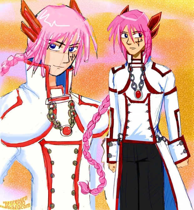 Takashi Toyotami - colored roughs