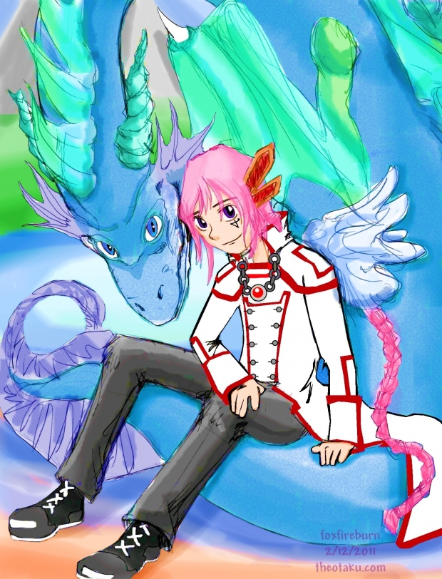 Takashi & Jett - colored sketch