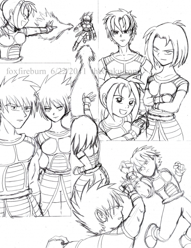 Versus : Saiyan OC's