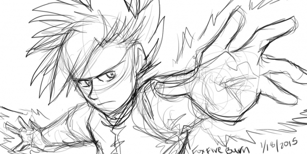 F.G Drake's double hand blast