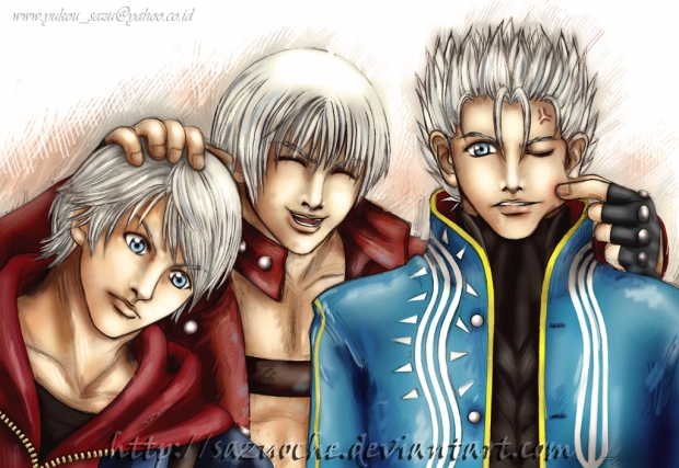 Nero, Dante, n Vergil