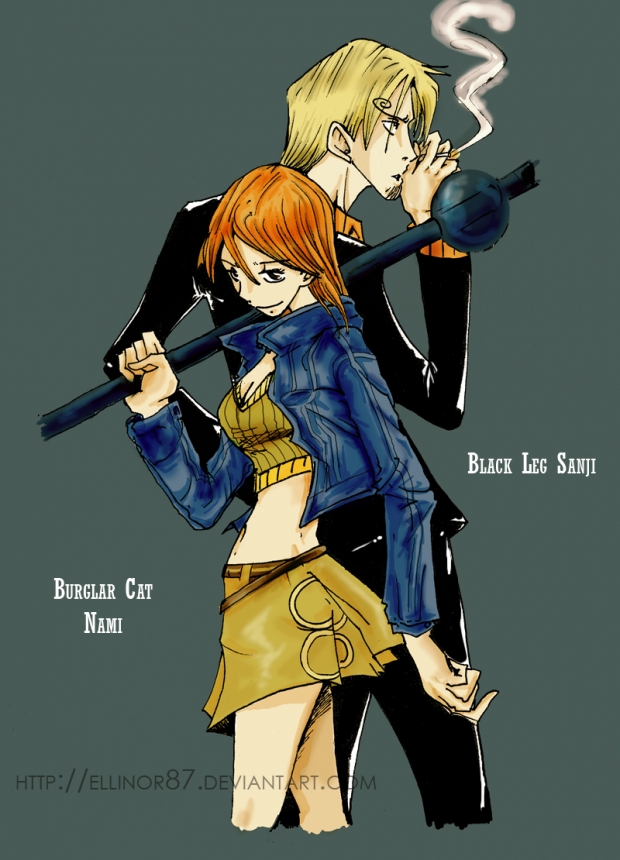 CP. 9 arc - Sanji & Nami