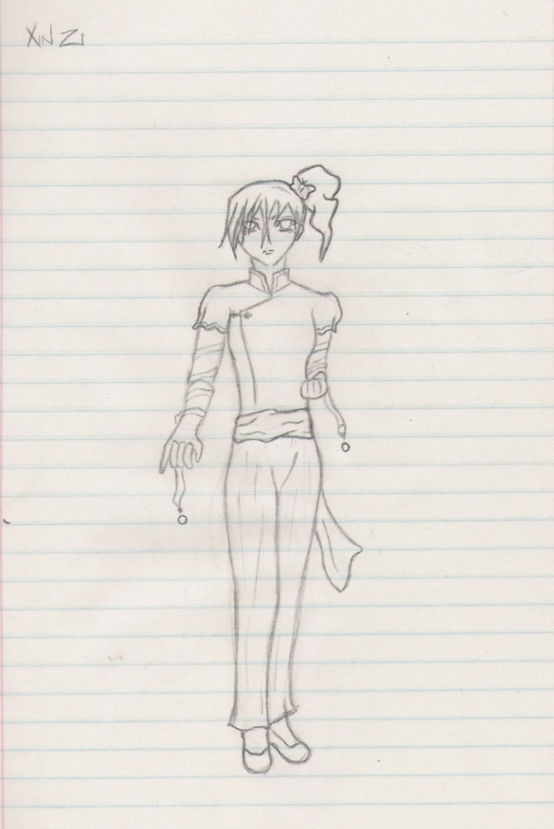 Xin Zi--Lineart