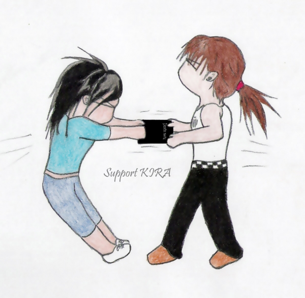 Kira Vs Kaori--FOR THE NOTE!