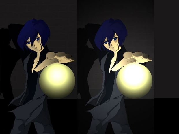 Arisato Minato - light sketch