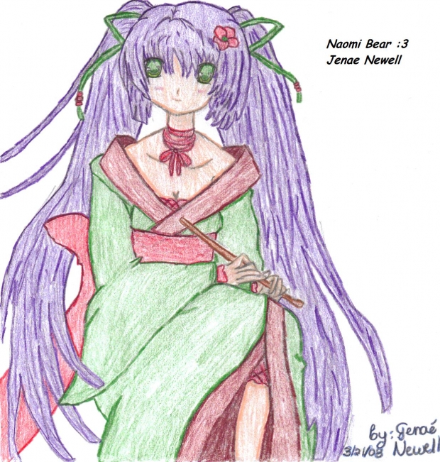 Purple haired Mistress