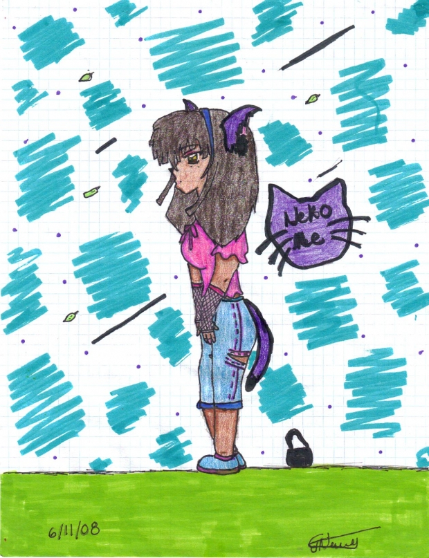 Me as a Neko girl! XD