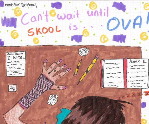 Can't wait until skool is Ov@!