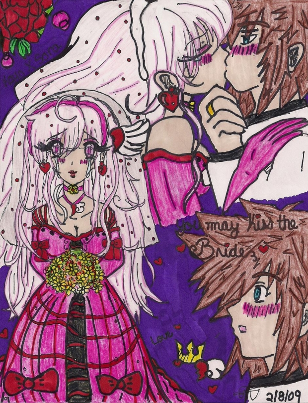 You May Kiss the Bride... (Star-Chan's Contest Pic! X3)