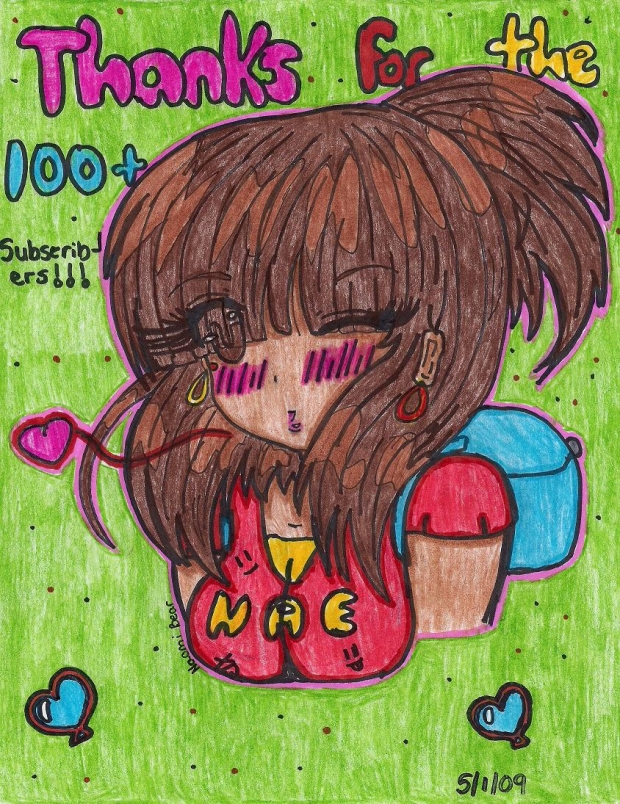 Thanks for the 100+ Subscribers!! <3