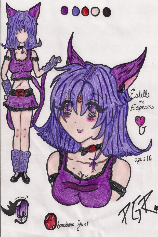 Estelle the Espeon Sheet