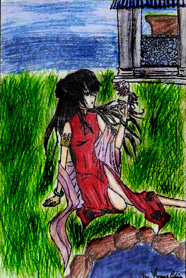 Momo Chan's drawing dedicated to Kiki-San (leeluver1)