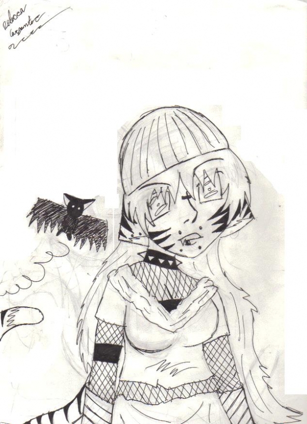 NInja Gothic Neko Girl