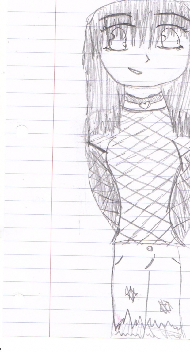 my first drawing on the otaku!!!!