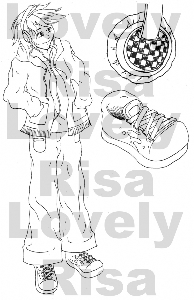 OC Concept Art: Darian