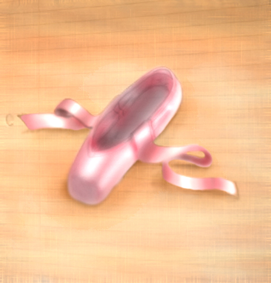 Ballet Shoe (Colored)