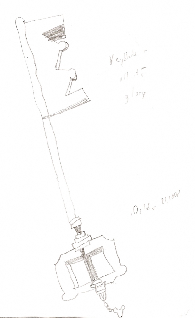 Keyblade in all its Glory