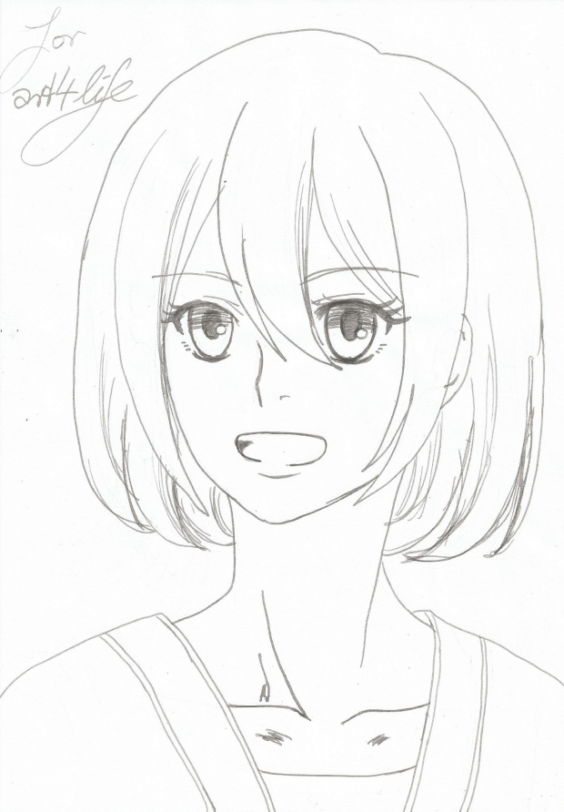 Shirayuki - lineart