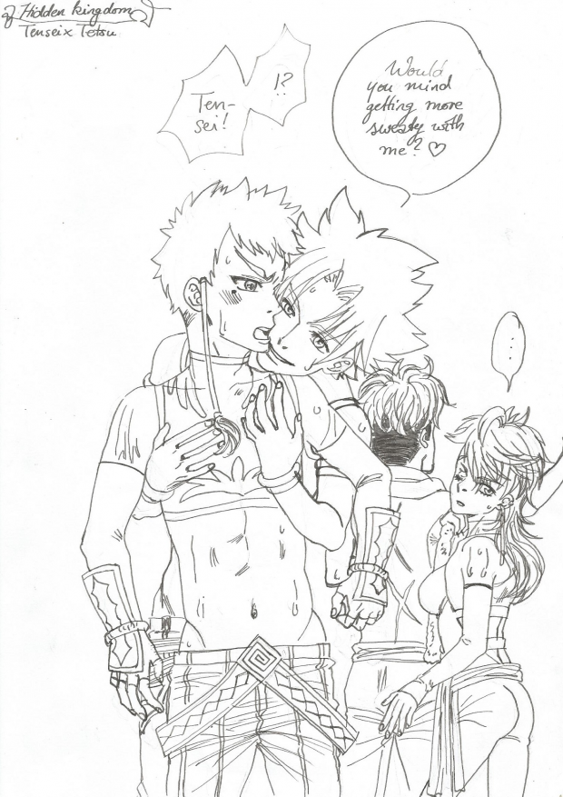 Sweat some more - lineart