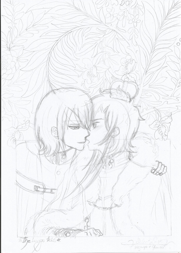 The kings kiss - sketch