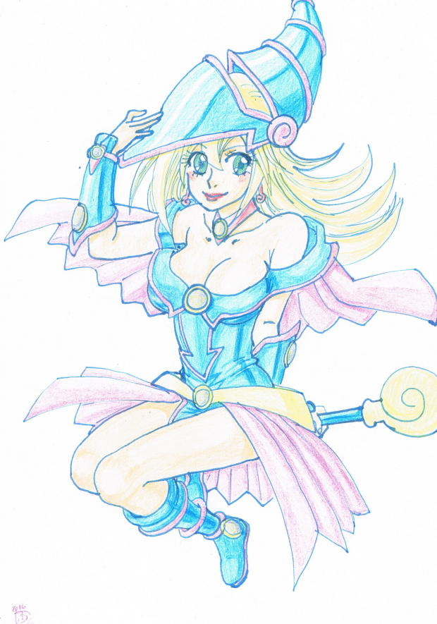 Black magician girl