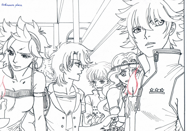 Unknown place lineart