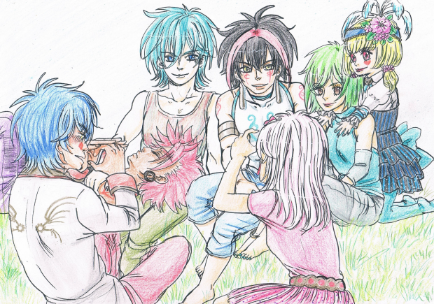 Enjoying the company