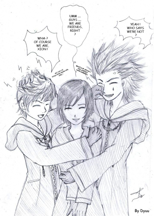 We're friends, .... right ?