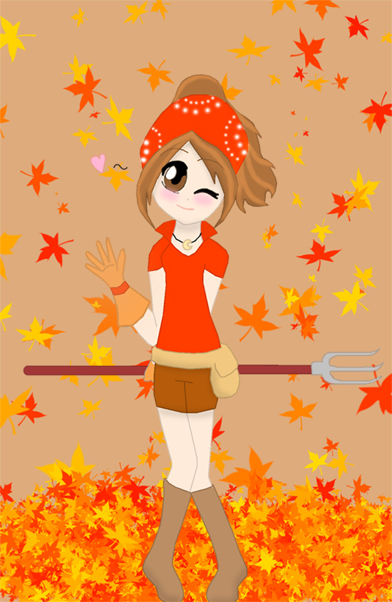 Me as a Harvest Moon Character!