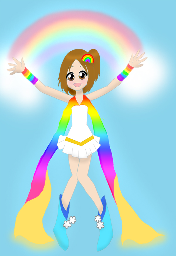 Character Transformation: Rainbow Shine!