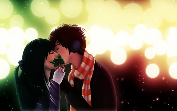 Christmas Kiss ; Phineas and Isabella