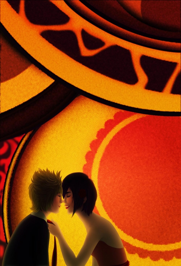In the Clocktower; Roxas and Xion