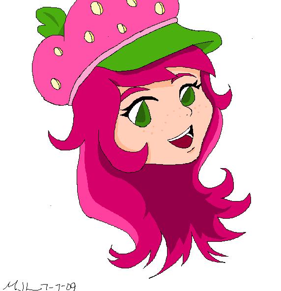 Strawberry Shortcake shading practice
