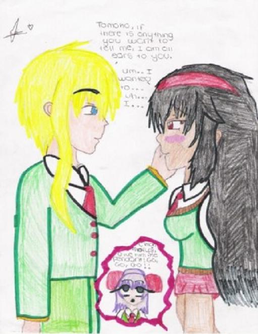 Give him the necklace!