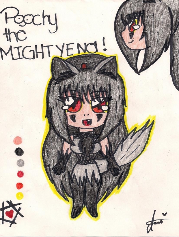 Poochy the MIGHTYENA ? E-GAD !