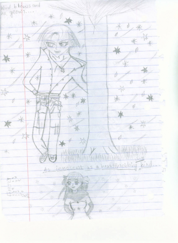 glowing Yuki and  happy Tohru