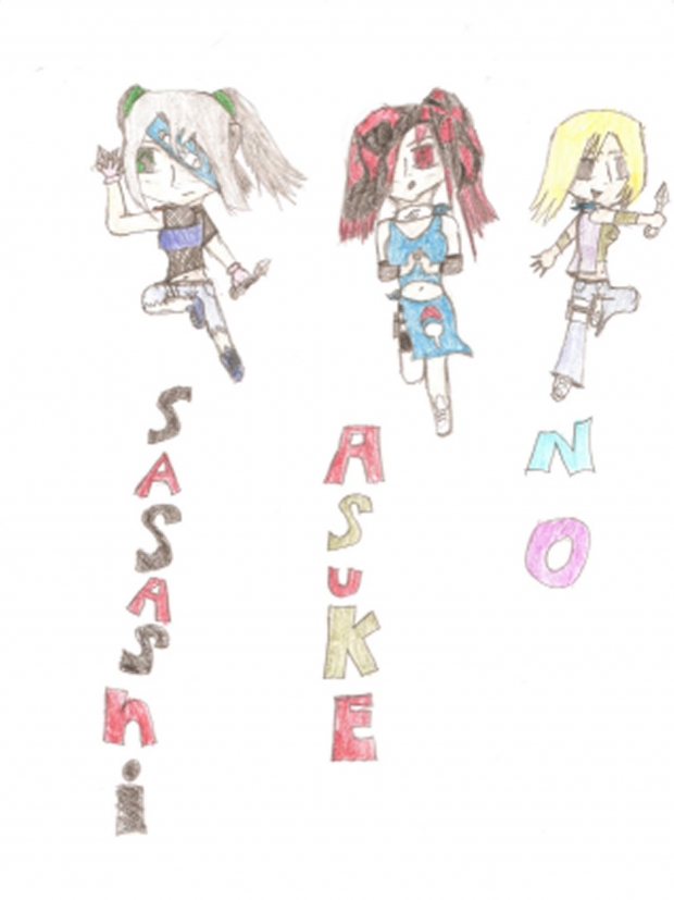 Sasashi, asuke, and No