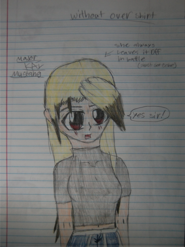 Kai Mustang #2 (Old Drawing)