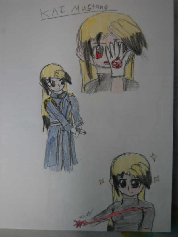 Kai Mustang #3 (Old Drawing)