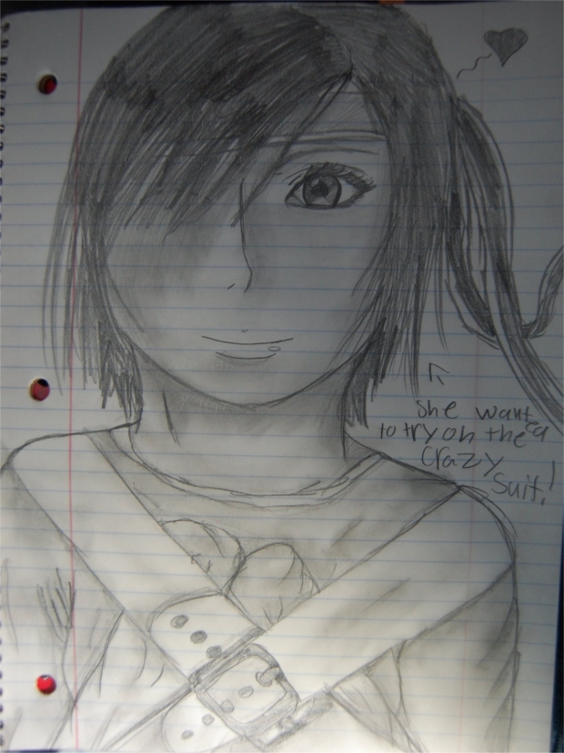 Yuffie in the scrazy jacket!!