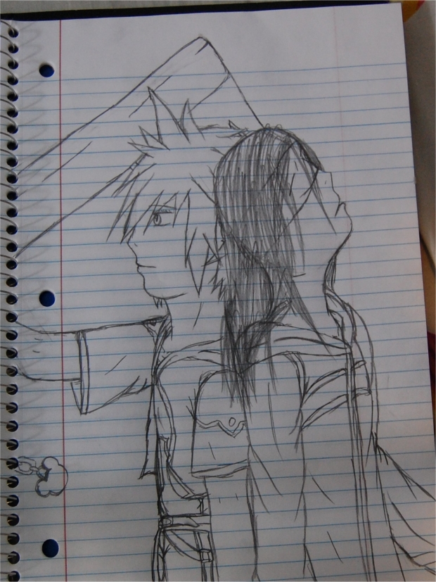 Sora & Riku from Kingdom Hearts II