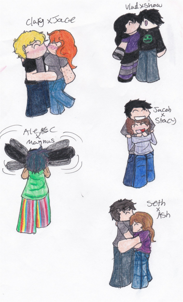 My Favorite Book Couples set1