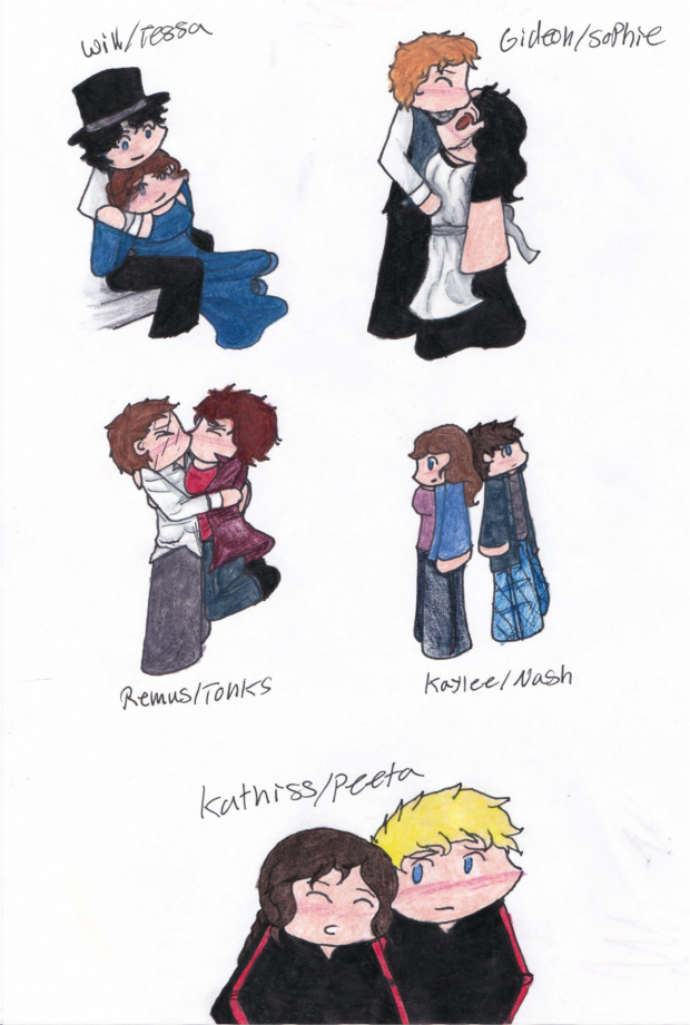 My Favorite Book Couples set2