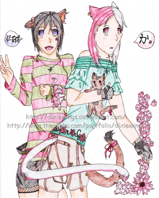 Sketch, Color, Neko!