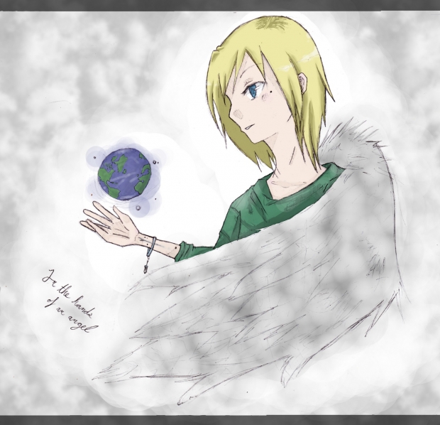 In the hands of an Angel