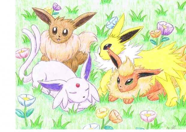 Eevee and Friends part 1 final