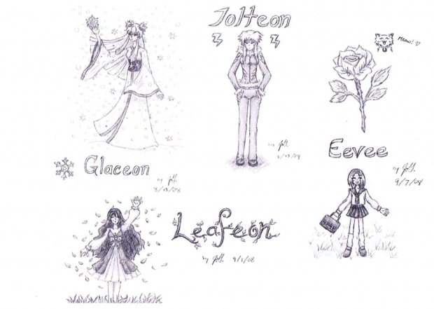 Eevee Evolutions part 2