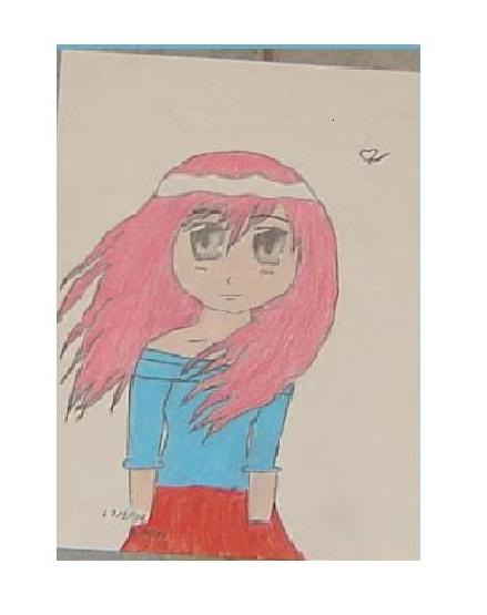 colored version of girl